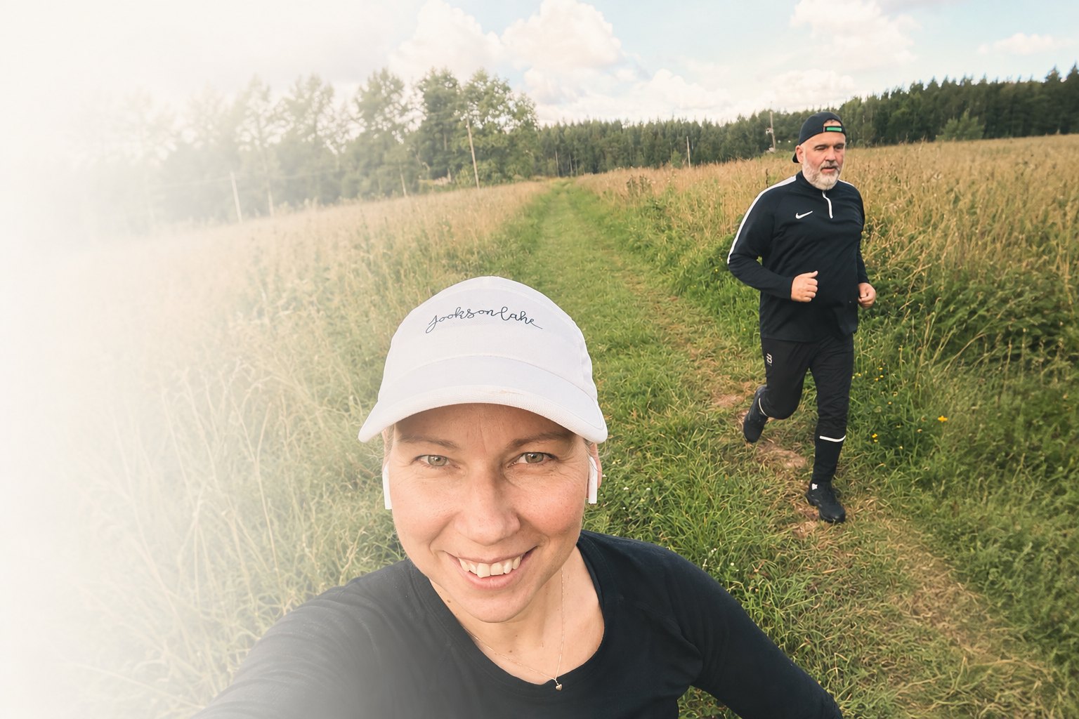 Abikaasa esimesed jooksusammud – lõpuks!