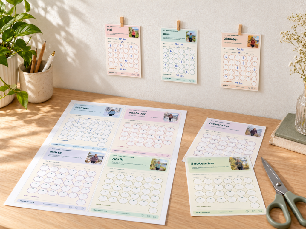 "Minu liikumisaasta 2027" PDF kalender